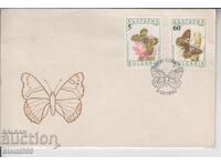 Plic Poștal Prima Zi FLUTURI