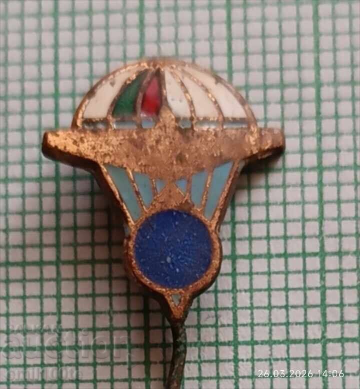 Insignă - DOSO Parașutism