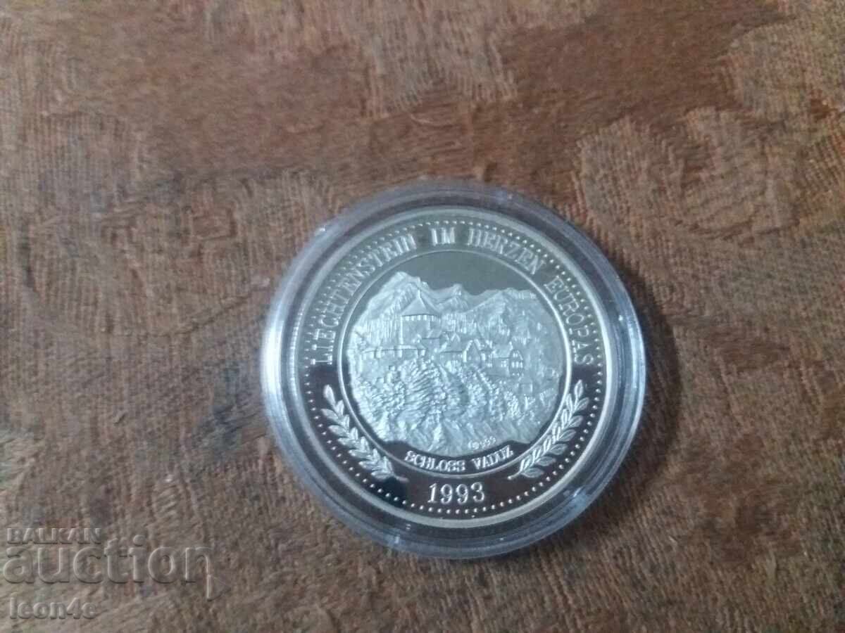 Λιχτενστάιν 20 ECU 1993 UNC Ασήμι Λιχτενστάιν 20 ECU 1993 UNC Ασήμι