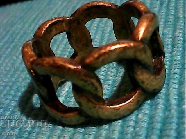 Livrarea Veche brățară și inel din bronz