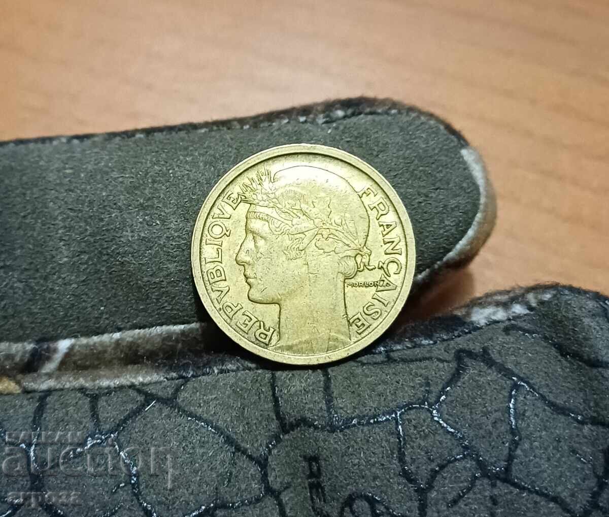 1 φράγκο Γαλλία 1939 γυαλιστερό με τιμή € 3.00 | 5.87 BGN