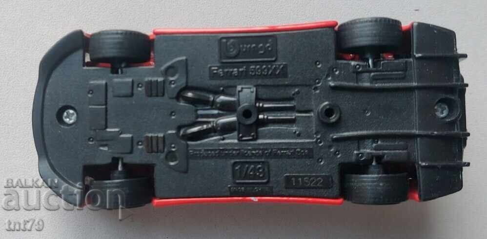 Καροτσάκι Ferrari 599XX. M 143 – Burago China - 5