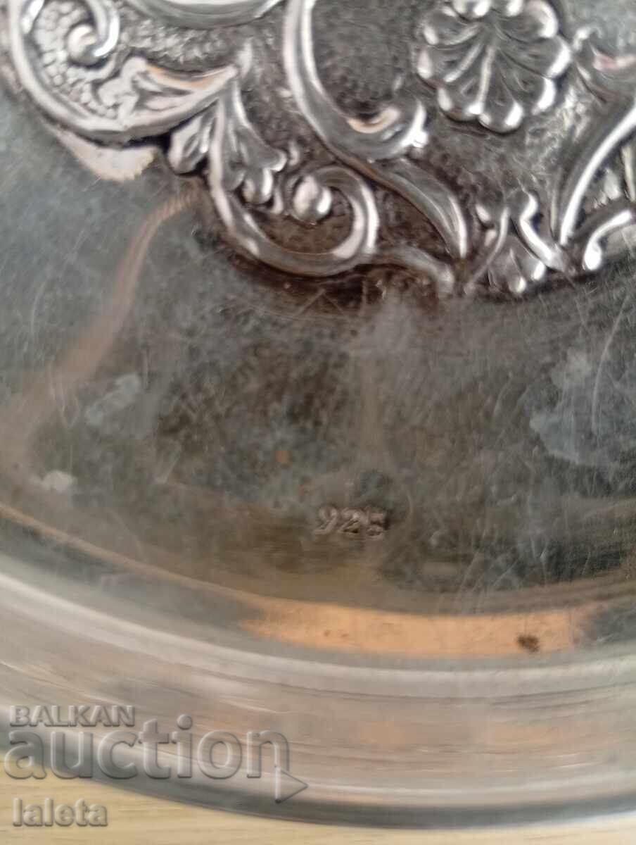 Δημοπρασία Ασημένιο πιάτο