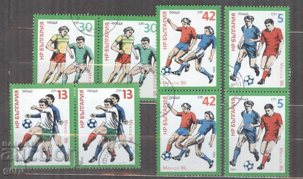ΒΟΥΛΓΑΡΙΑ 1985 3426/9 ζεύγος σφραγίδα 482 1