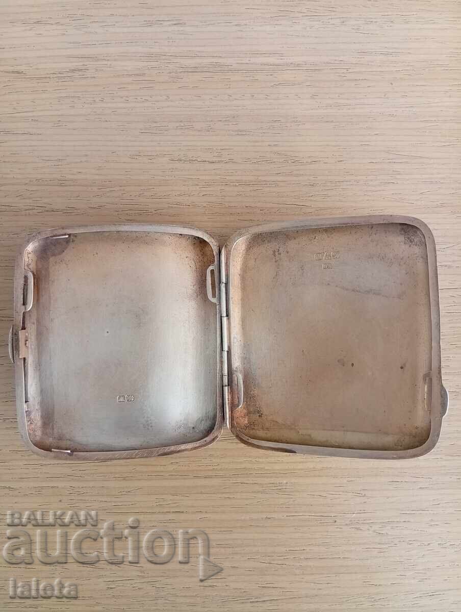 Δημοπρασία Ασημένια γυναικεία θήκη τσιγάρων