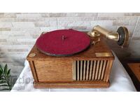 Стар грамофон с манивела - EUFON - 1909г. - Hungary