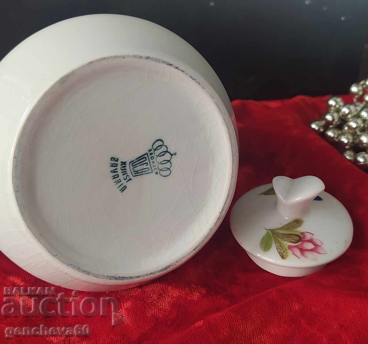 ΡΕΤΡΟ πορσελάνινη κανάτα γάλακτος Bavaria - 7