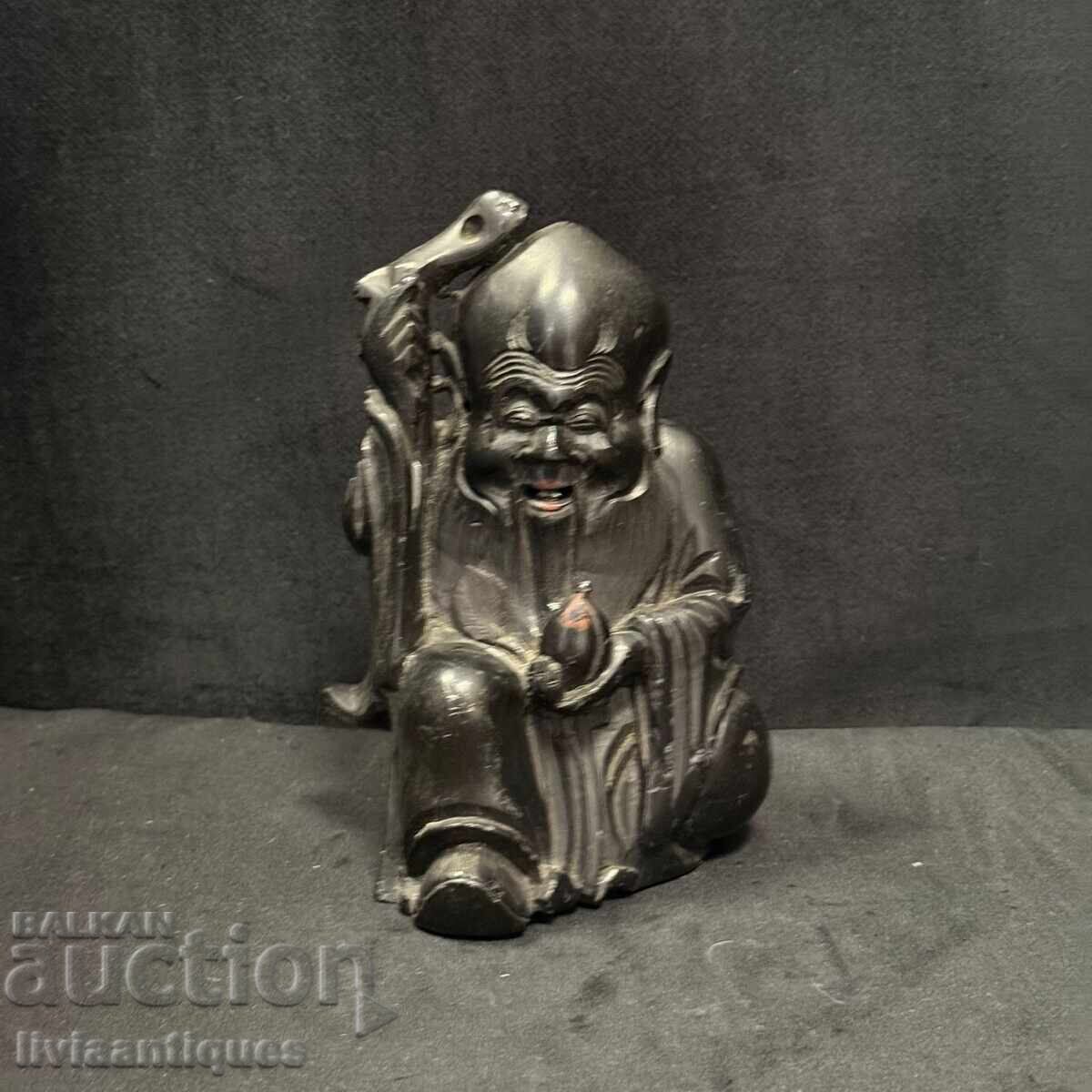 Декоративна фигура на източен мъдрец (Буда/Шоусин)