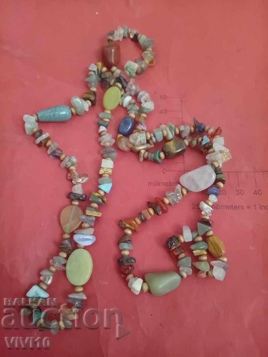 Αρχαίο κολιέ, φυσικές πέτρες με τιμή € 30.00 | 58.67 BGN