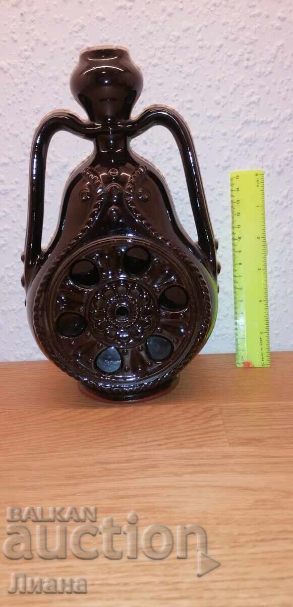 Retro ceramic jug from 1971 – DKZ "Izkustvo", Troyan