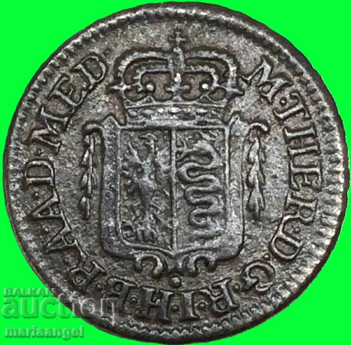 Austria pentru Italia quattrino 1777 Maria Tereza RARE - 5 Austria pentru Italia quattrino 1777 Maria Tereza RARE - 5