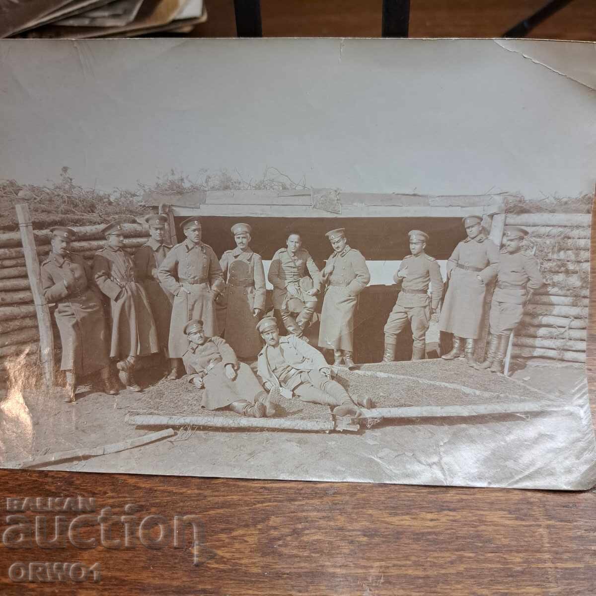 Adăpost pentru ofițeri de pe front, Primul Război Mondial, Regatul Bulgariei