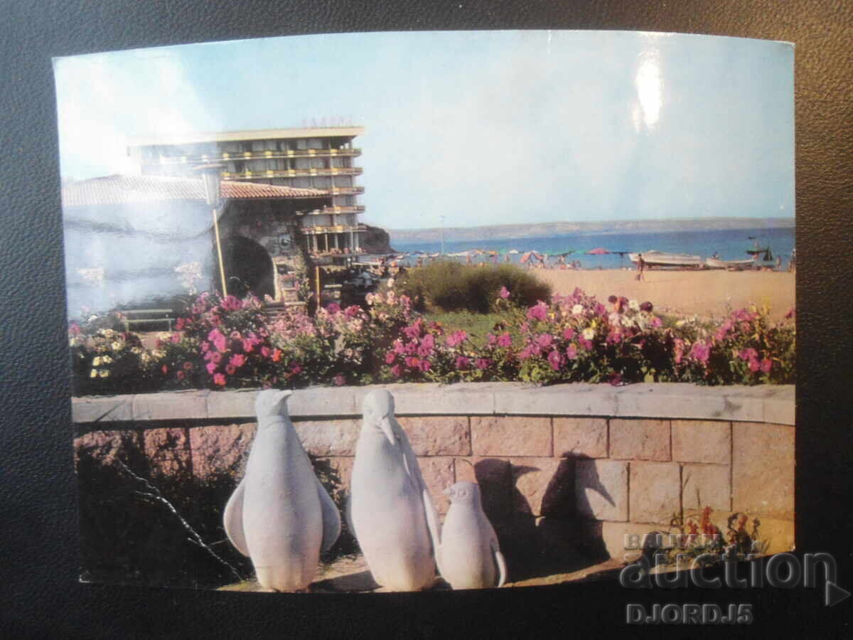 ΒΑΡΝΑ. Χρυσή Άμμος, Παλιά καρτ ποστάλ