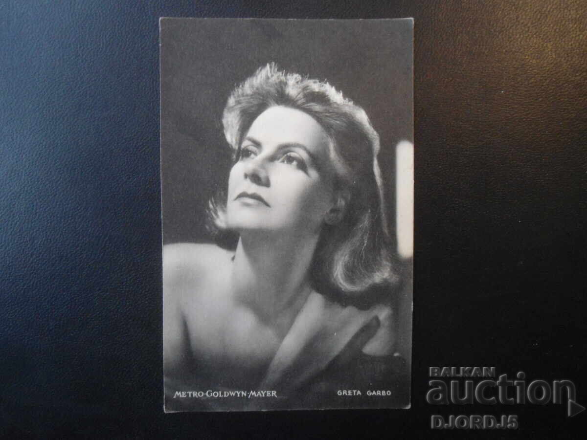 Fotografie veche, GRETA GARBO