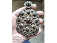 Παλιά αυθεντική ασημένια παφτα