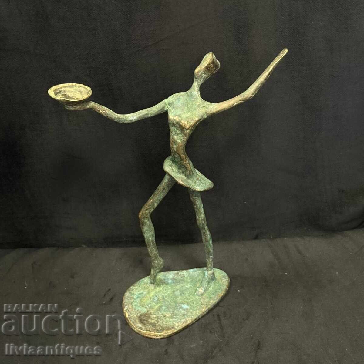 Оригинална абстрактна бронзова фигура