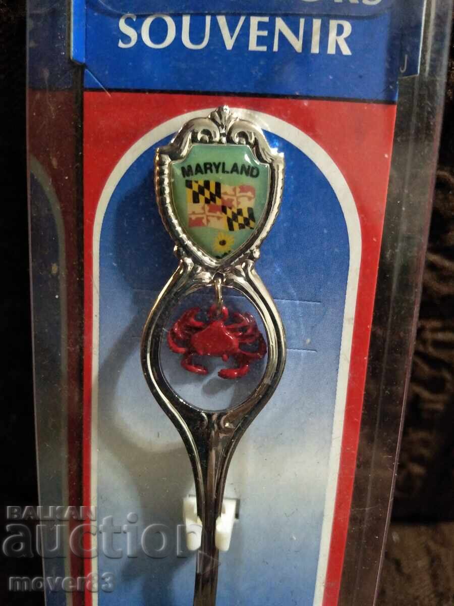 Linguriță suvenir. Maryland. SUA cu preț € 1.02 | 1.99 BGN