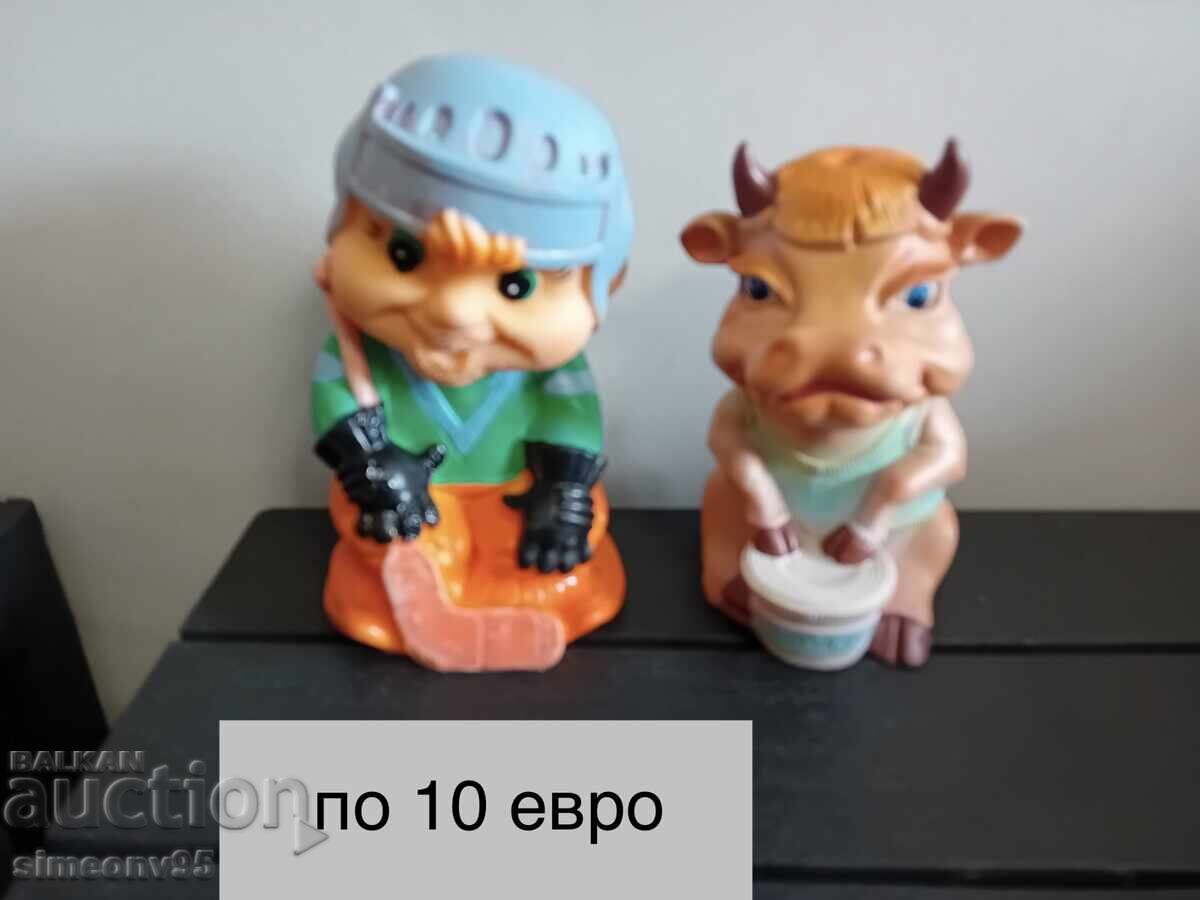 Стари соц гумени играчки