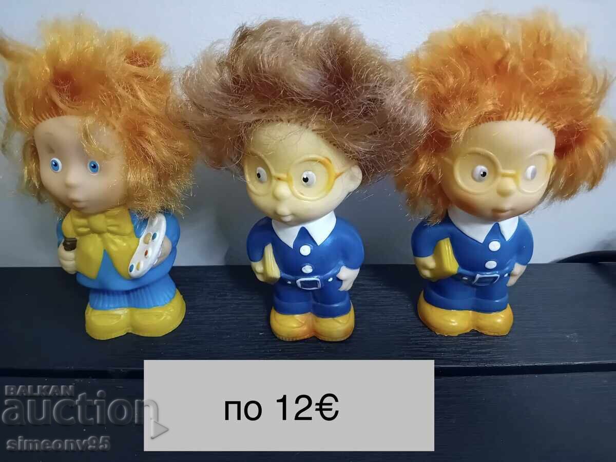 Παλιά σοβιετικά λαστιχένια παιχνίδια