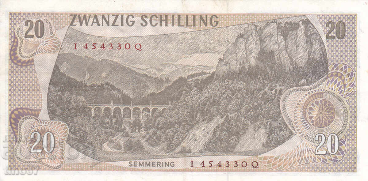 Licitație tino37 - AUSTRIA - 20 ȘILINGI - 1967 - XF Licitație tino37 - AUSTRIA - 20 ȘILINGI - 1967 - XF