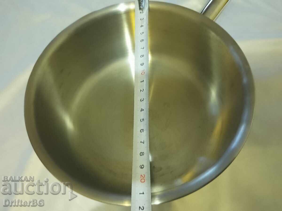 Επαγγελματικό βαθύ τηγάνι (σοτέ) – Ανοξείδωτο ατσάλι - 5