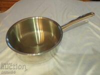 Tigaie profesională adâncă (sote) – Oțel inoxidabil