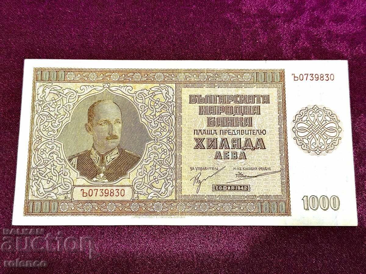 1000 BGN 1942