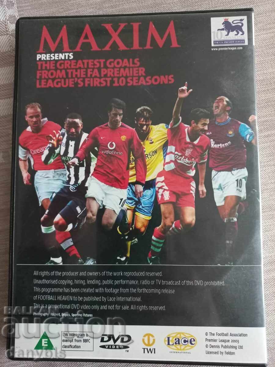 Licitație Fotbal - DVD - Cele mai frumoase goluri din Premier League