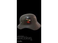 Rară Cască Germană Imperială "PVHZ" din Bulgaria - WWII