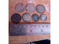 Сребърни монети Турция османска империя тугра