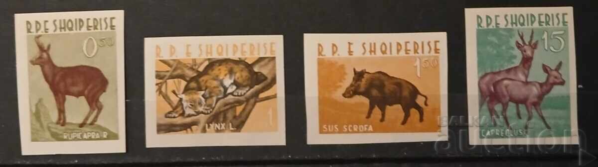 Αλβανία 1962 Φαύνα 62€ MNH