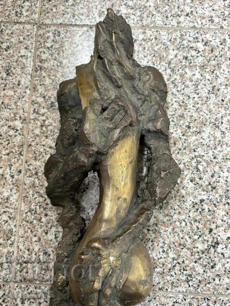 Licitație Sculptură Exclusivă din Bronz „Sărutul” – Milan Andreev