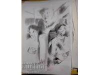 Σχέδιο μολύβι σέ χαρτί