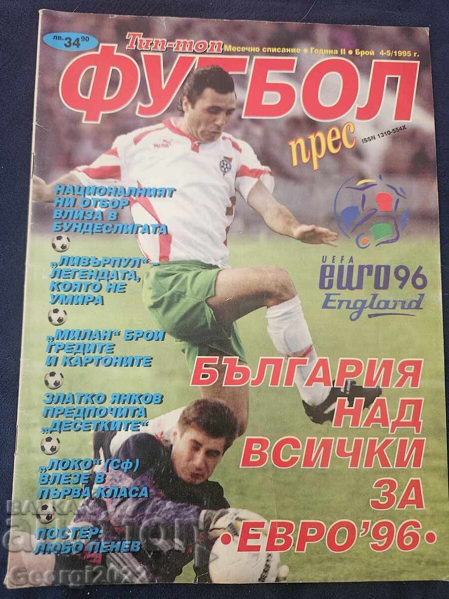 Revista Tip Top Fotbal nr. 4-5/1995