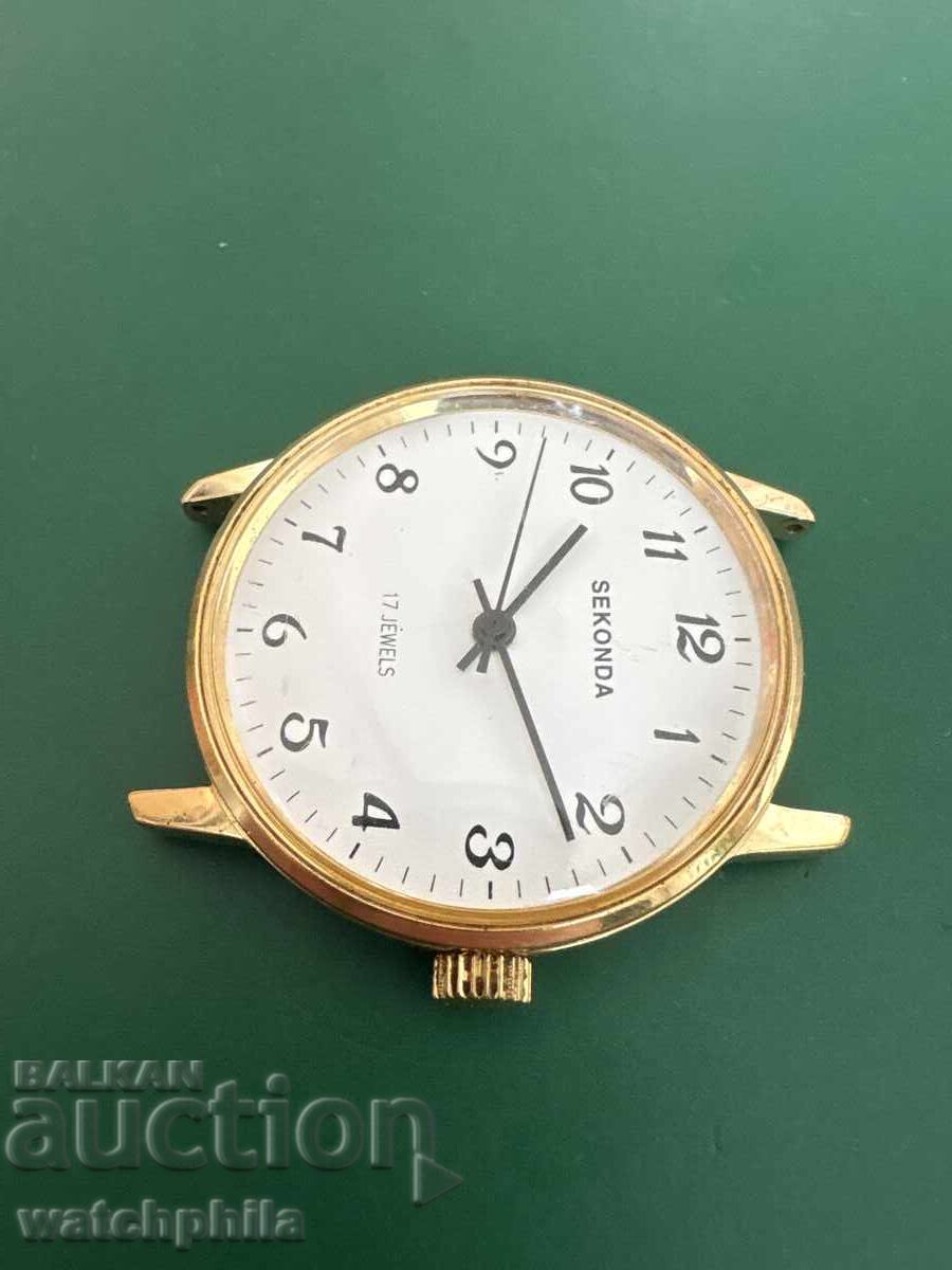 Licitație Ceas bărbătesc Sekonda placat cu aur. Funcțional Licitație Ceas bărbătesc Sekonda placat cu aur. Funcțional