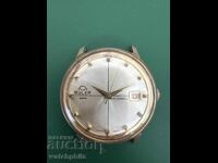 Buler швейцарски рядък мъжки часовник. Работи. Рядък