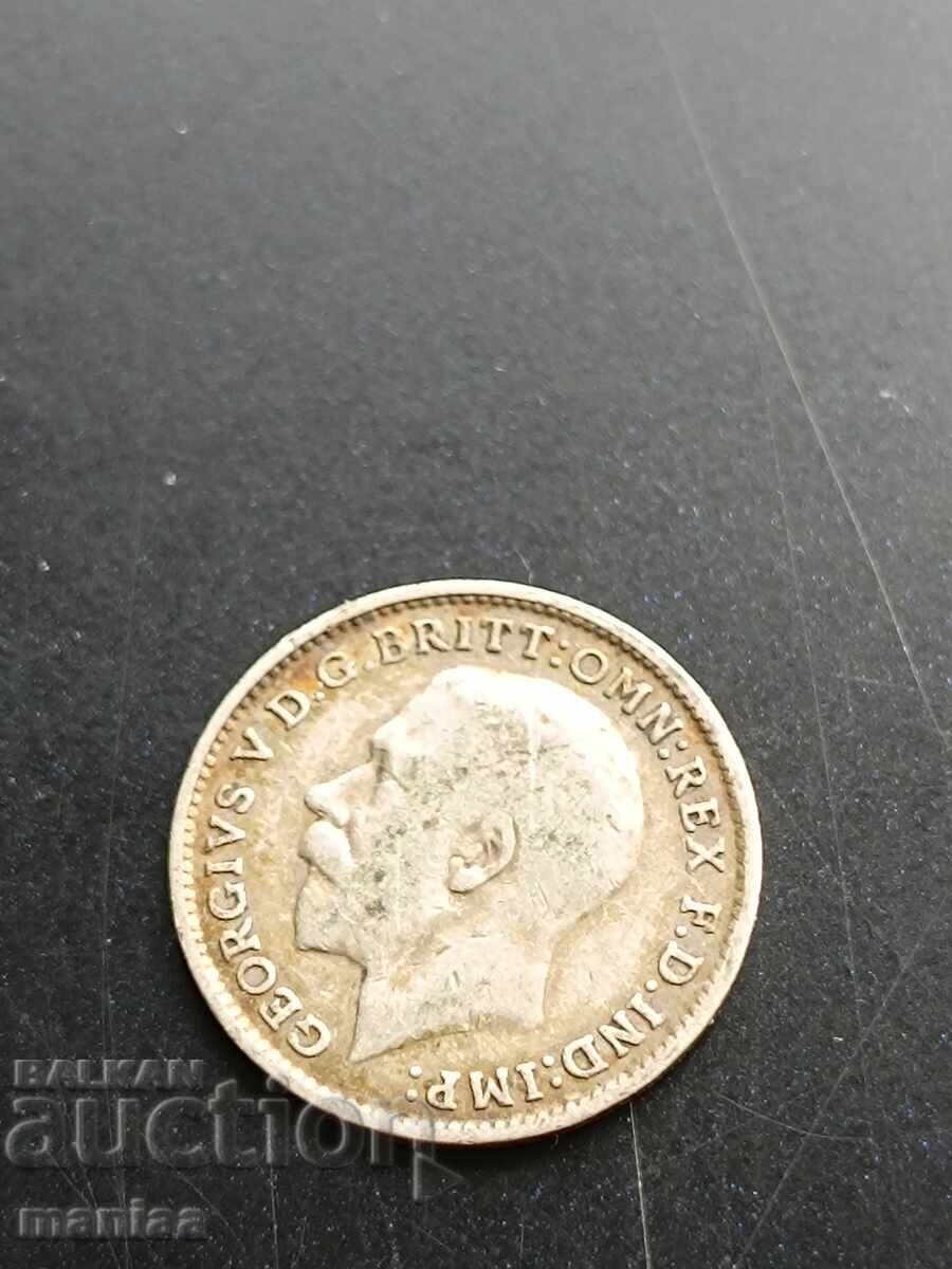 3 πένες 1919 Ασήμι ! - 5
