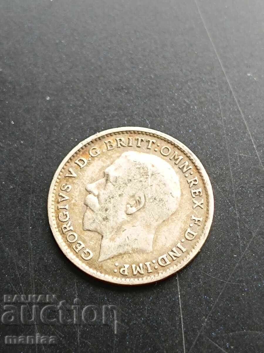 3 πένες 1919 Ασήμι ! - 6