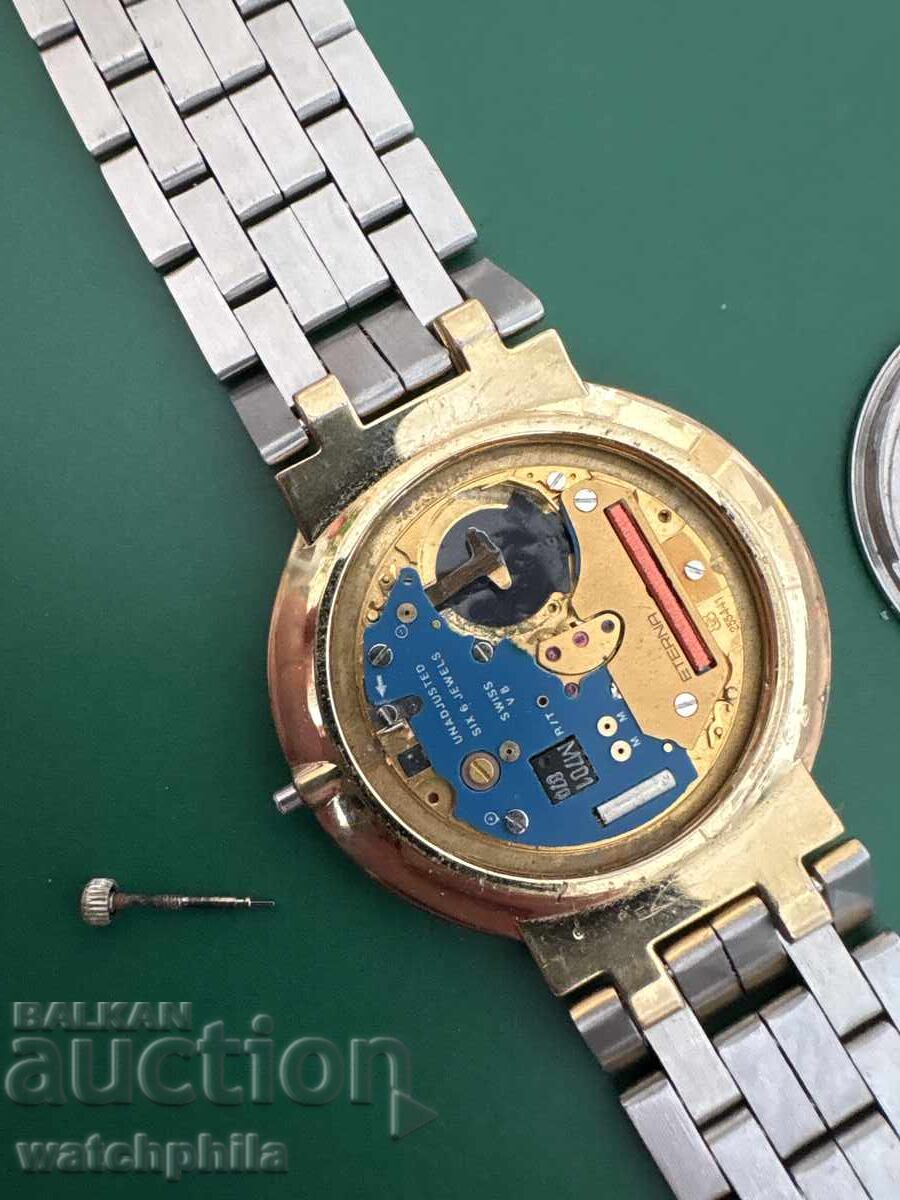 Delivery of Eterna Swiss Gold-Plated Men's Watch. Rare