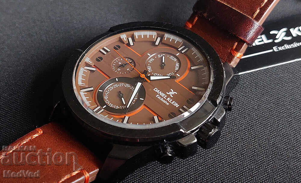 Livrarea Ceas de mână cu cuarț pentru bărbați DANIEL KLEIN - DK 11276-5