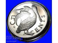 50 цента 1973 PROOF Британски Вирджински острови Рядка