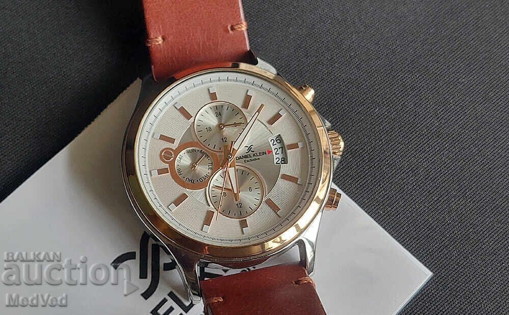 Ceas de bărbați cu cuarț DANIEL KLEIN - DK 11549-2 cu preț € 44.00 | 86.06 BGN