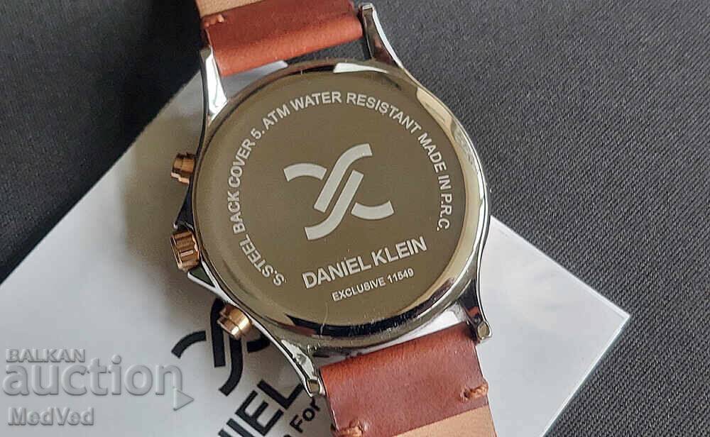 Аукцион Мъжки кварцов часовник DANIEL KLEIN - DK 11549-2