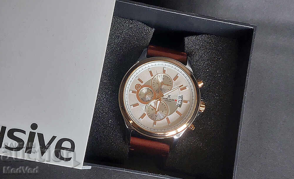 Ceas de bărbați cu cuarț DANIEL KLEIN - DK 11549-2 - 5