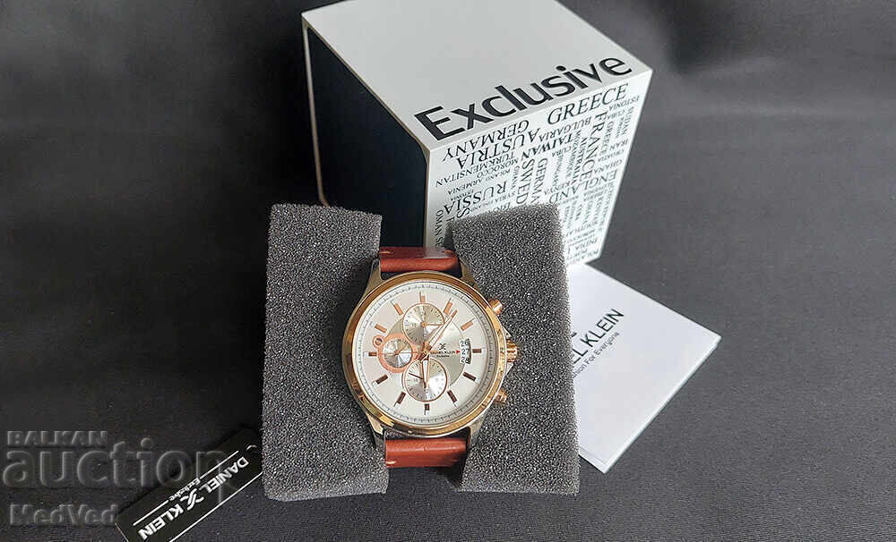 Ceas de bărbați cu cuarț DANIEL KLEIN - DK 11549-2