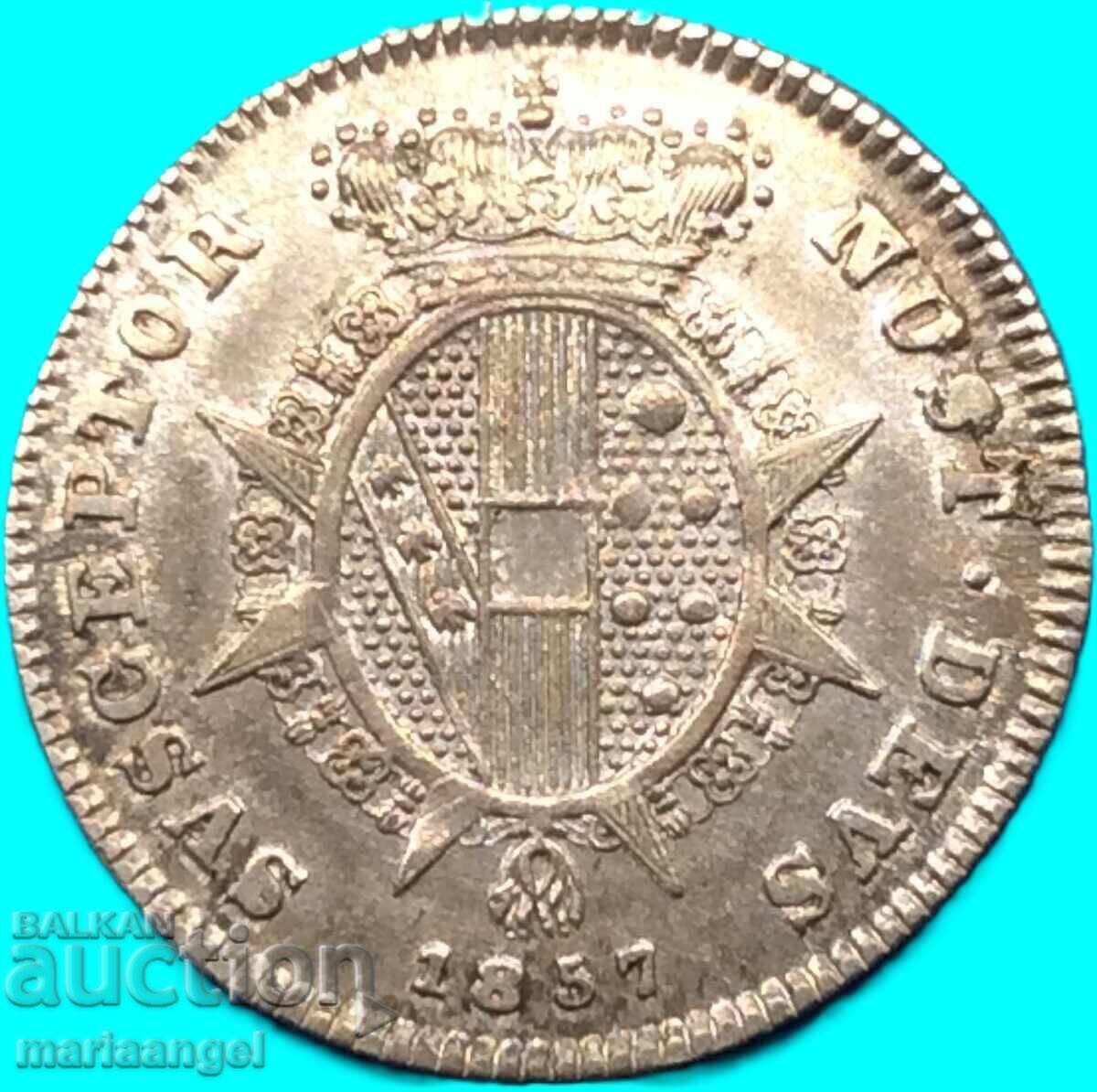 1/2 Paolo 1857 Italia Florența Leopoldo d'Lorena Patina cu preț € 64.00 | 125.17 BGN