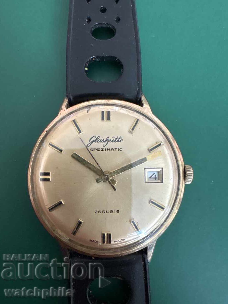 Glashutte Spezimatic pozlaten mŭzhki chasovnik. Raboti. Ryadŭk με τιμή € 90.00 | 176.02 BGN