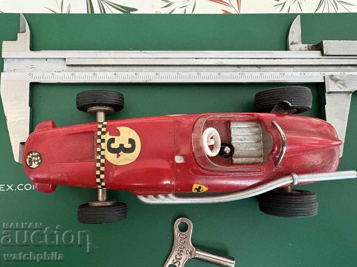 Schuco rare collectible German toy car, with key. Works - 5 Schuco rare collectible German toy car, with key. Works - 5