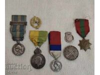 LARGE COLLECTION OF SILVER ORDERS, MEDALS