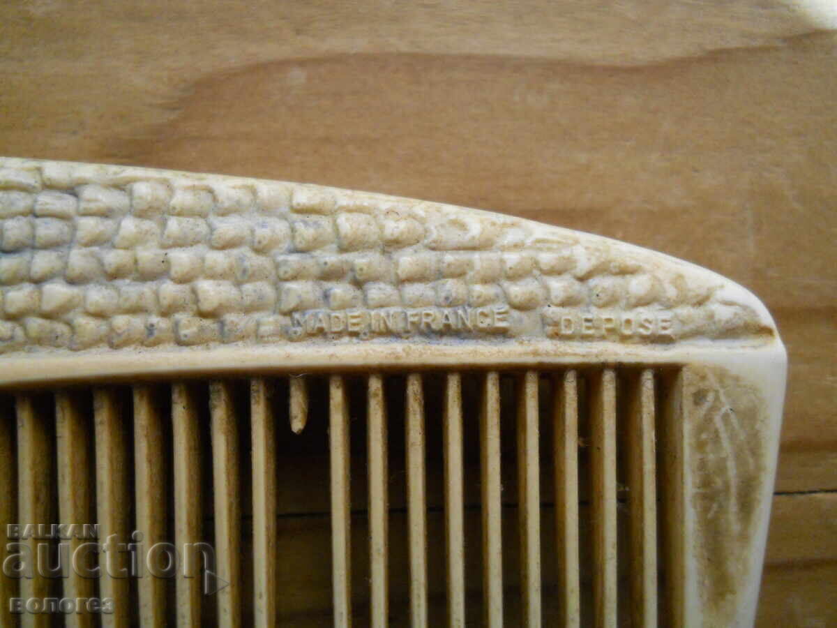 Pieptene vintage în formă de aligator - Franța - 5